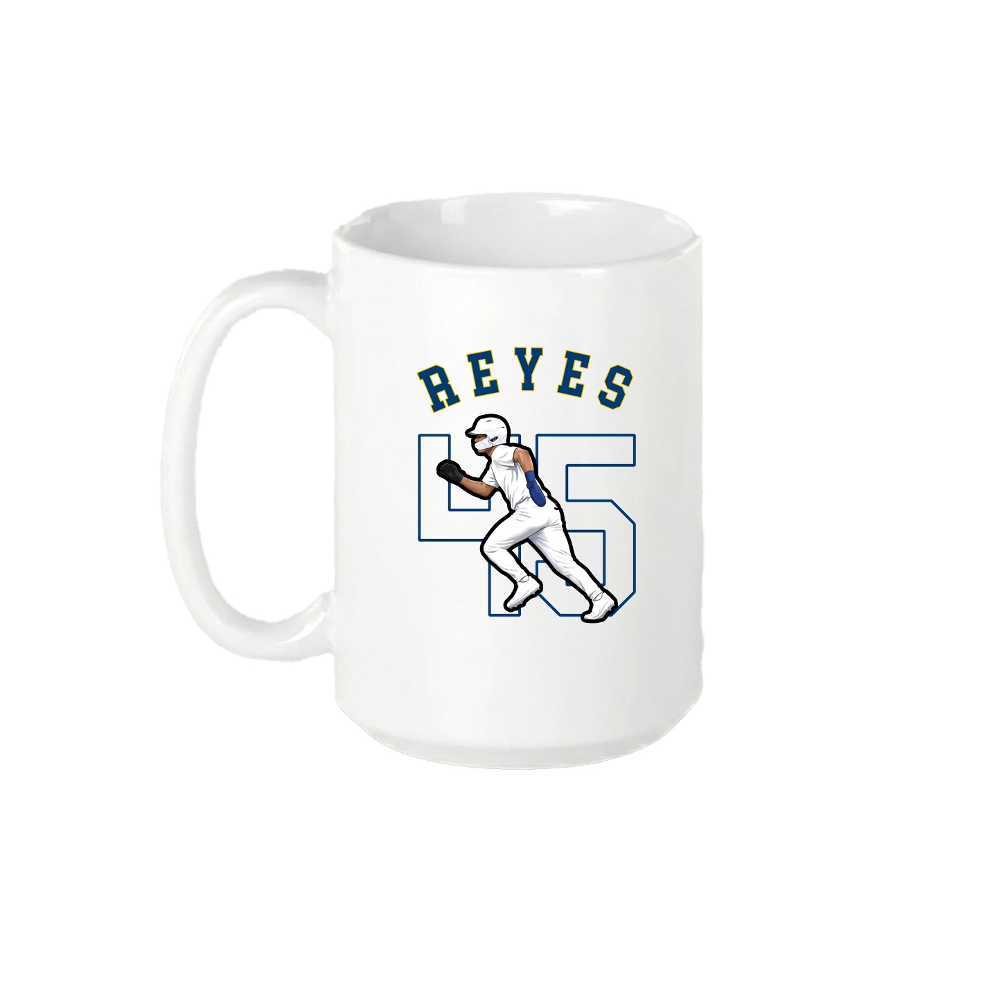 15oz Coffee Mug — Shirsey Arch in White