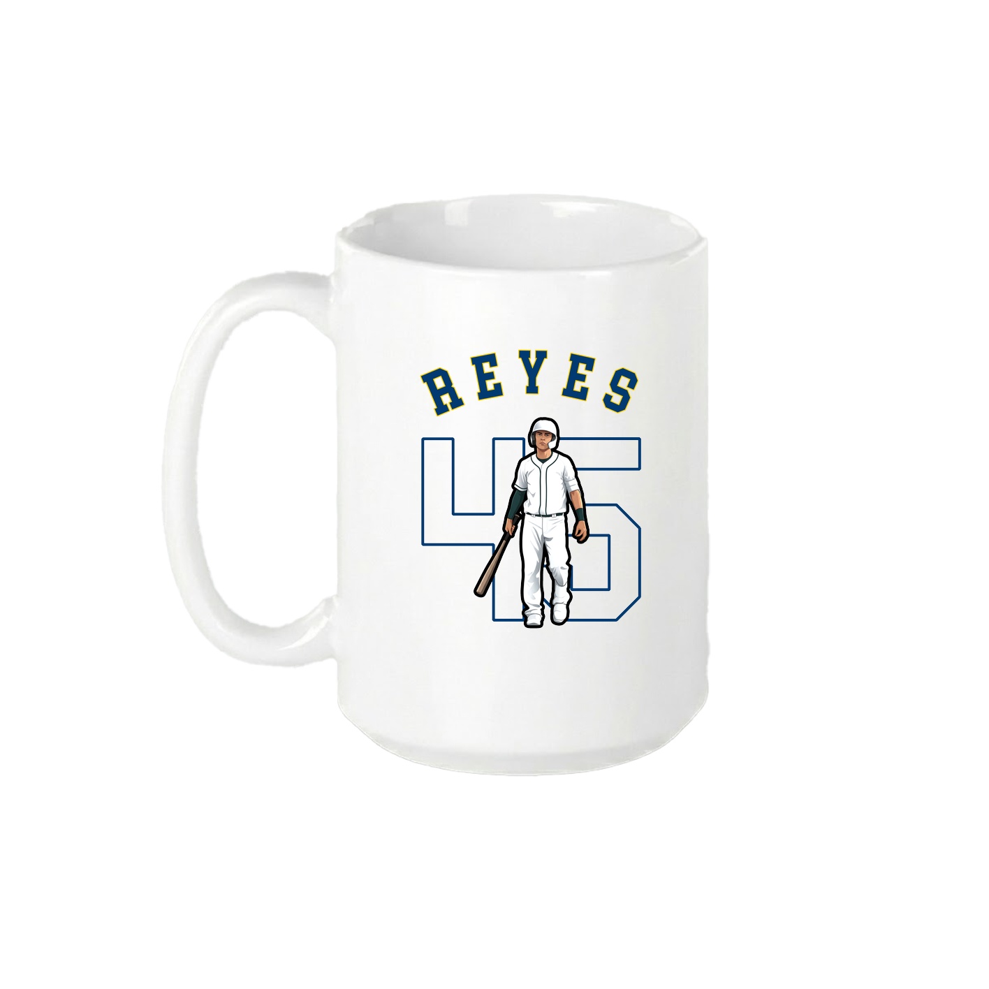 15oz Coffee Mug — Shirsey Arch in White