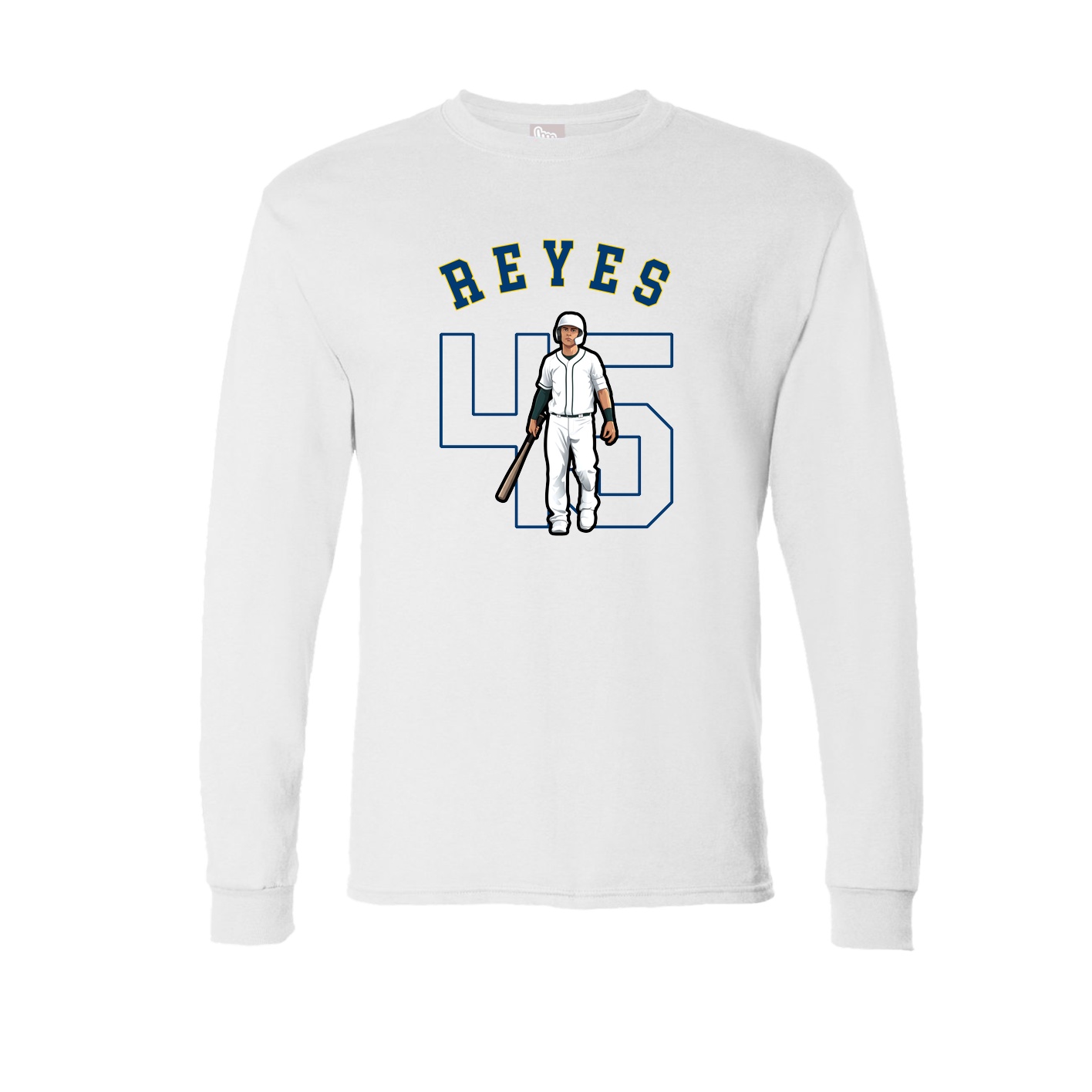 Long Sleeve Tee — Shirsey Arch in White