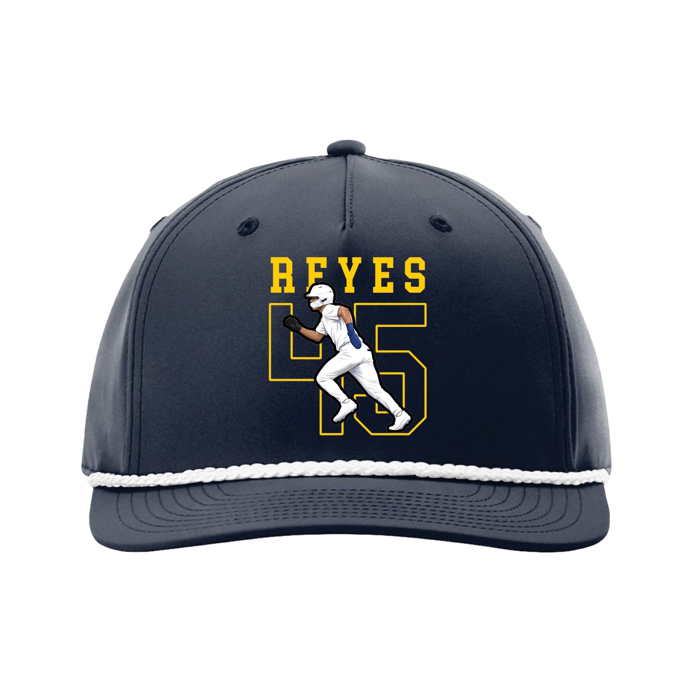 Five-Panel Classic Rope Cap — Shirsey in Navy
