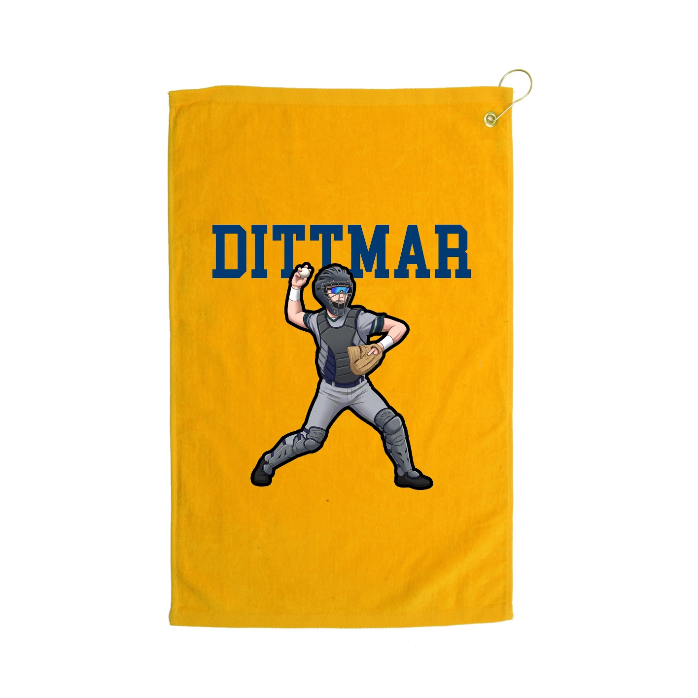 Golf Towel — Shirsey in Gold