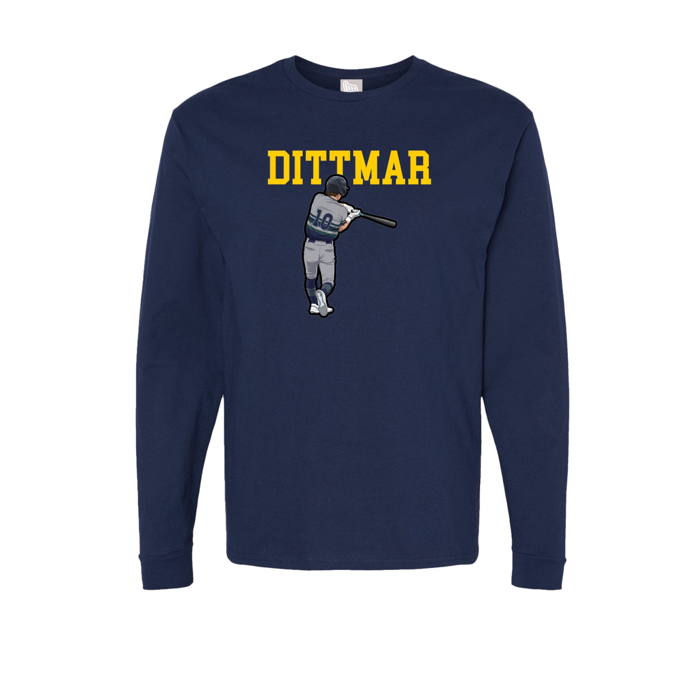 Long Sleeve Tee — Shirsey in Navy