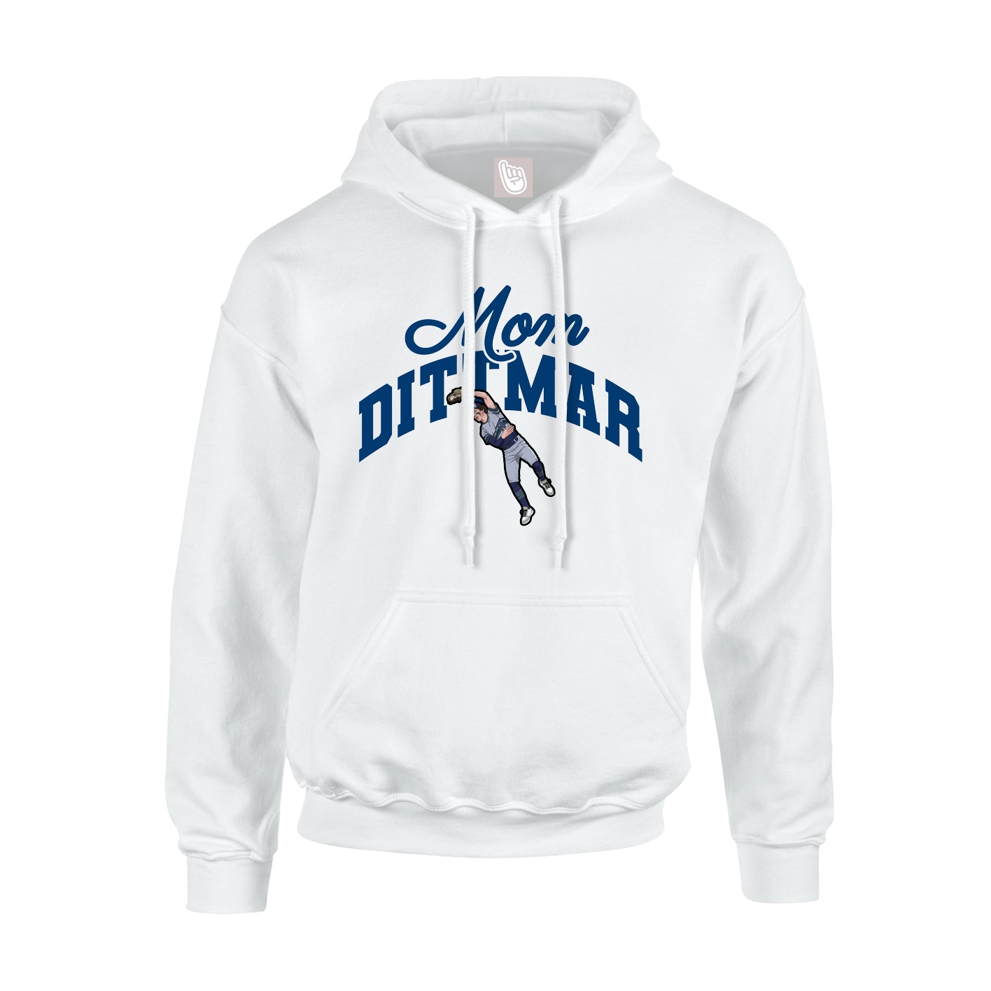 Hoodie — Mothers Day Arch in White