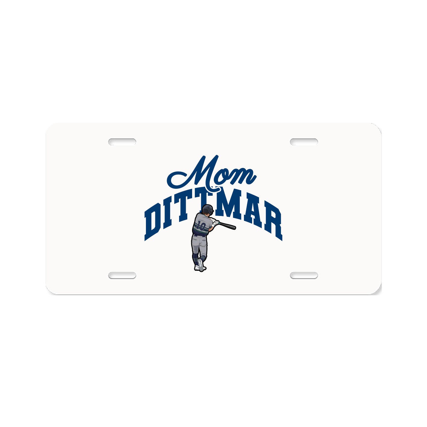 License Plate — Mothers Day Arch in Classic