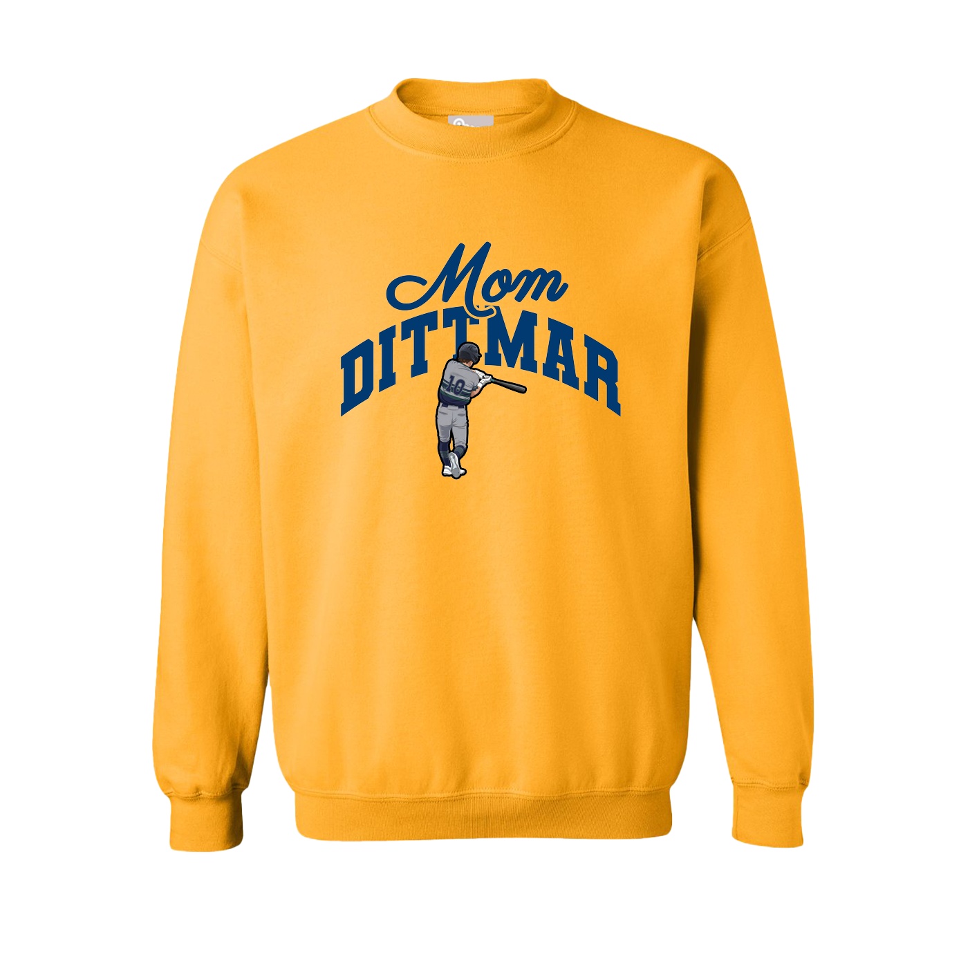 Fleece Crew — Mothers Day Arch in Gold