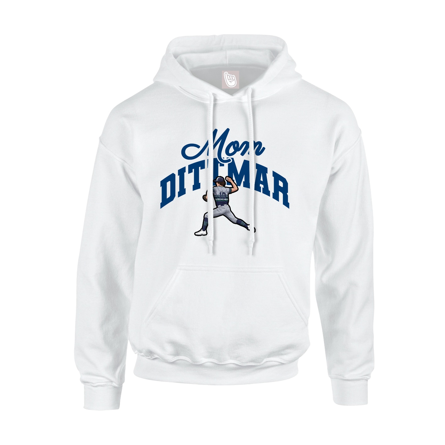 Hoodie — Mothers Day Arch in White