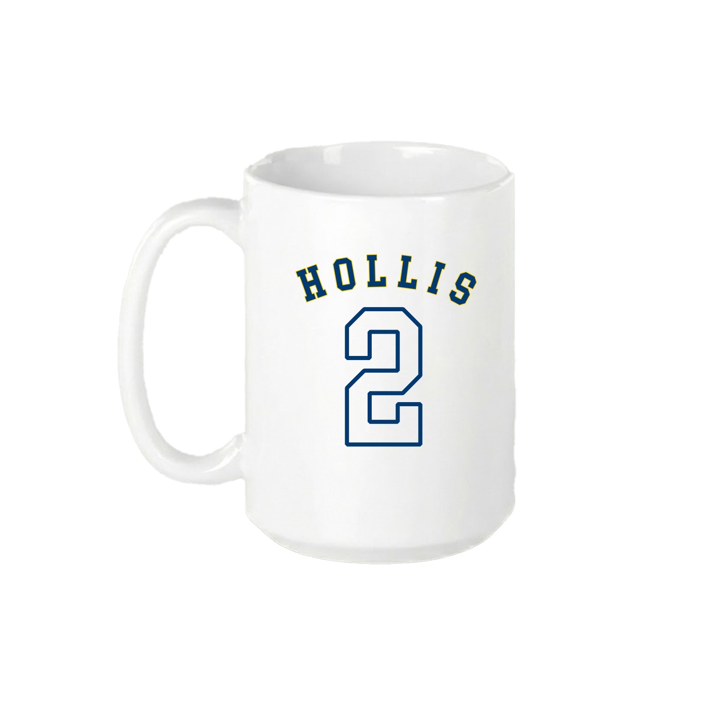 15oz Coffee Mug — Shirsey Arch in White