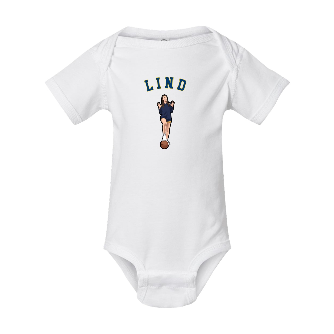 Baby Onesie — Shirsey Arch in White