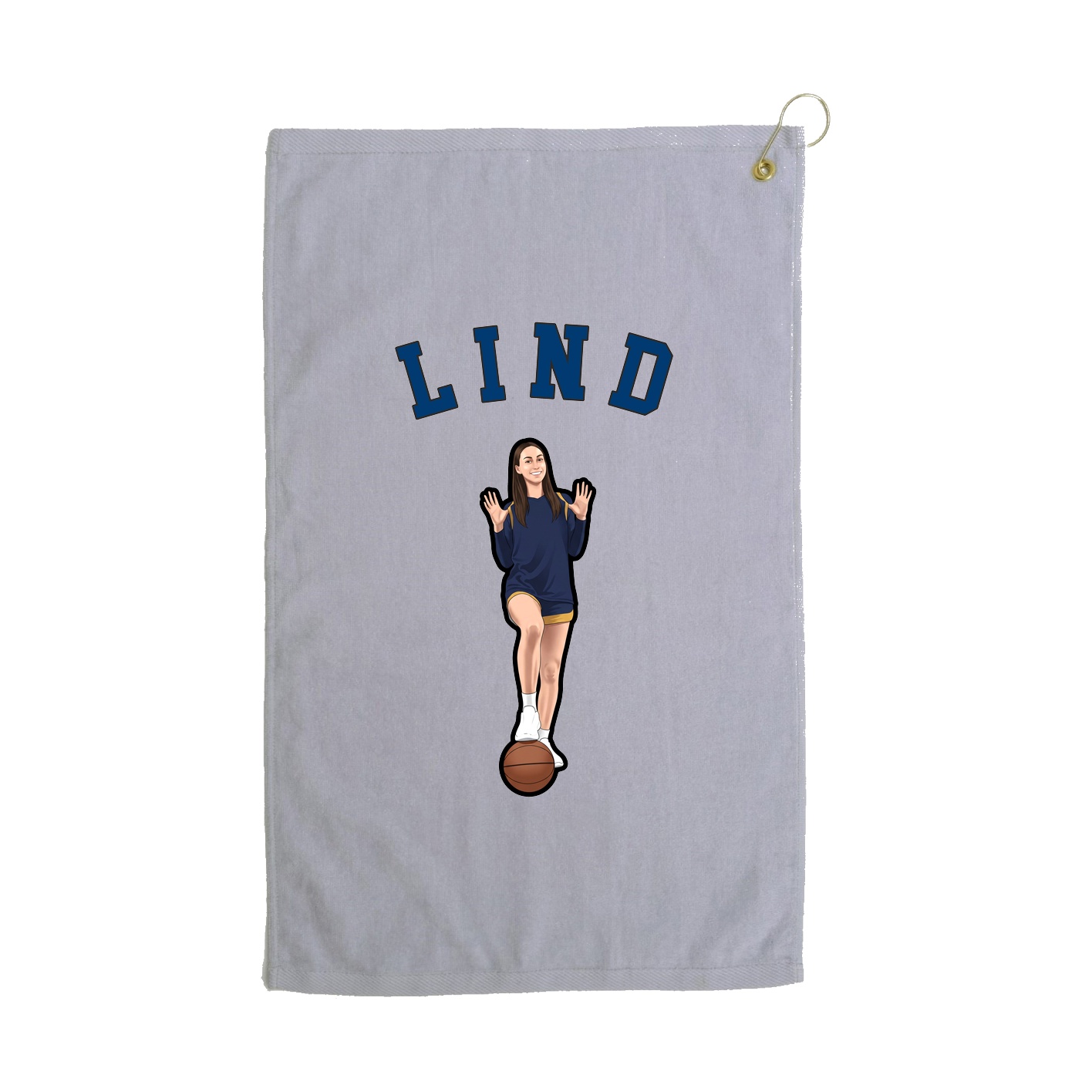 Golf Towel — Shirsey Arch in Grey