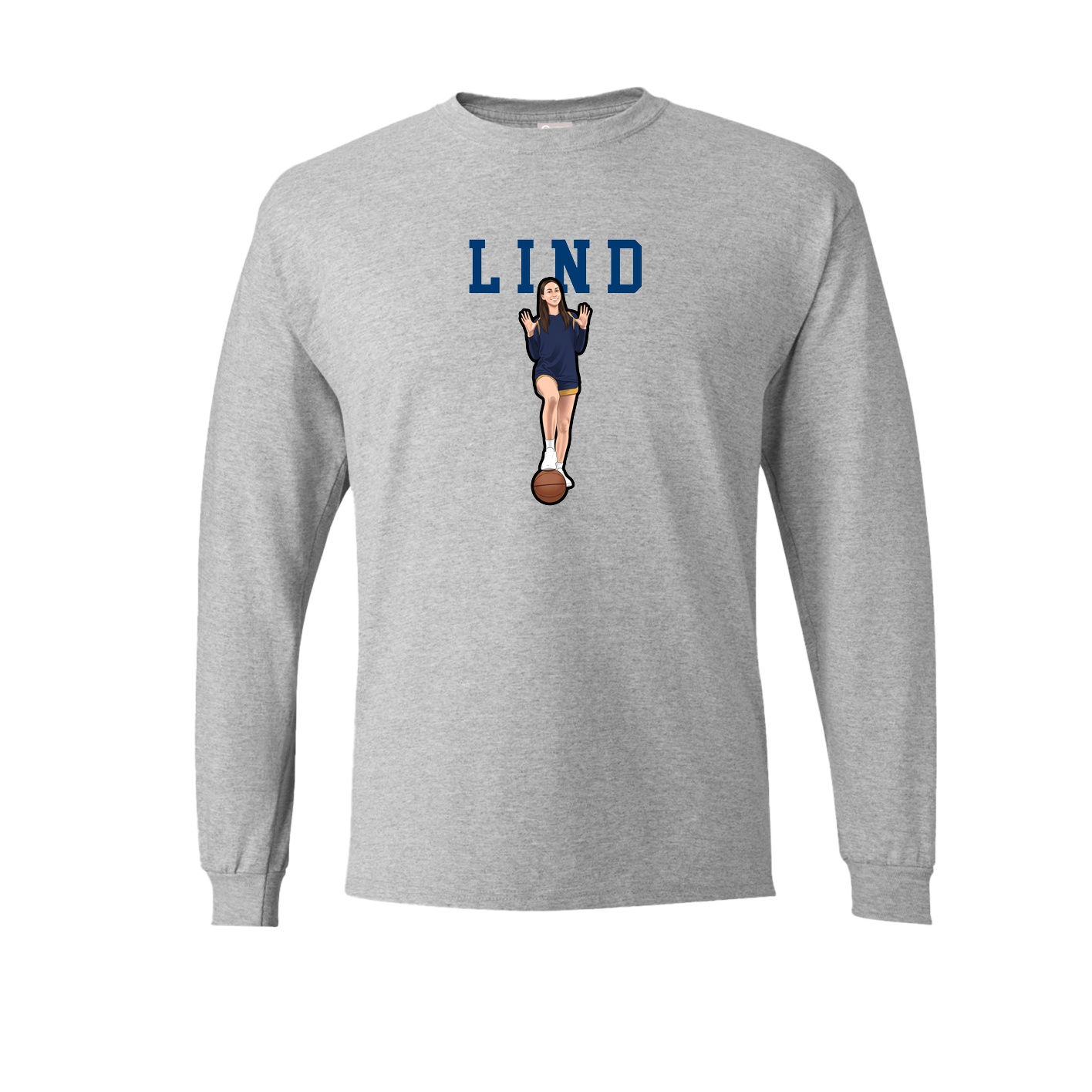 Long Sleeve Tee — Shirsey in Grey