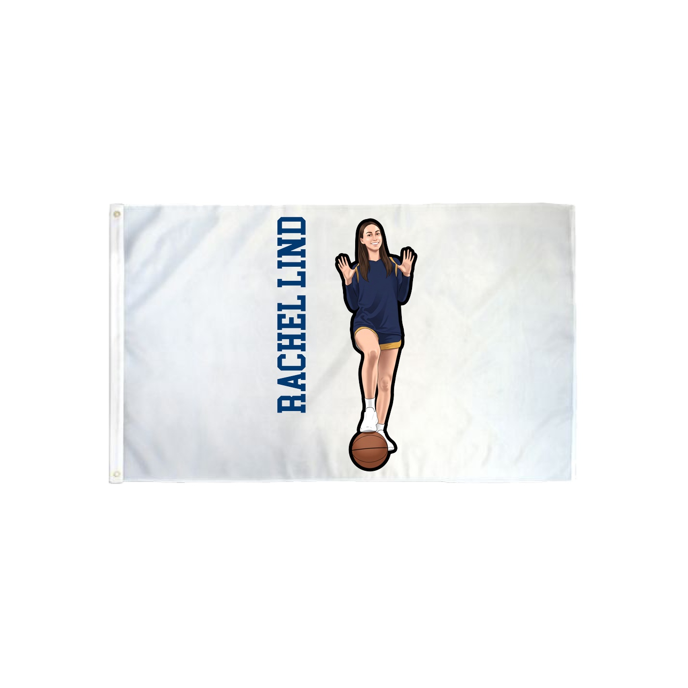 3x5 Flag — Name Vertical in Classic