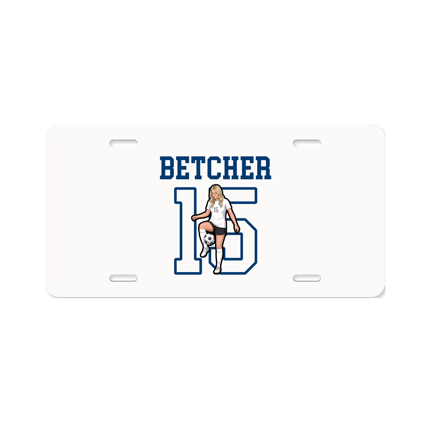 License Plate — Shirsey in Classic