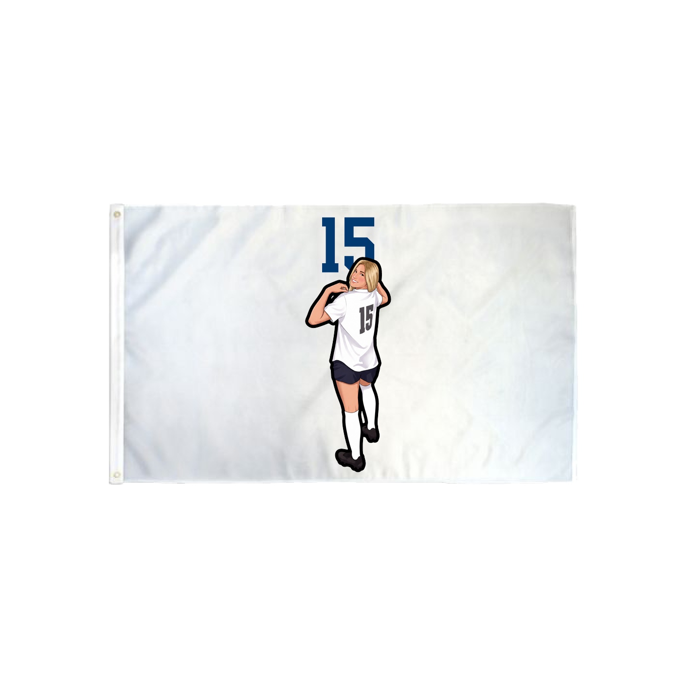 3x5 Flag — Number Top in Classic
