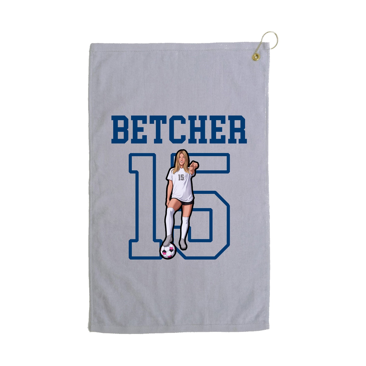 Golf Towel — Shirsey in Grey