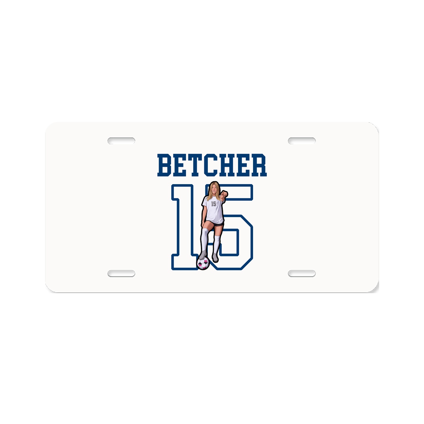 License Plate — Shirsey in Classic