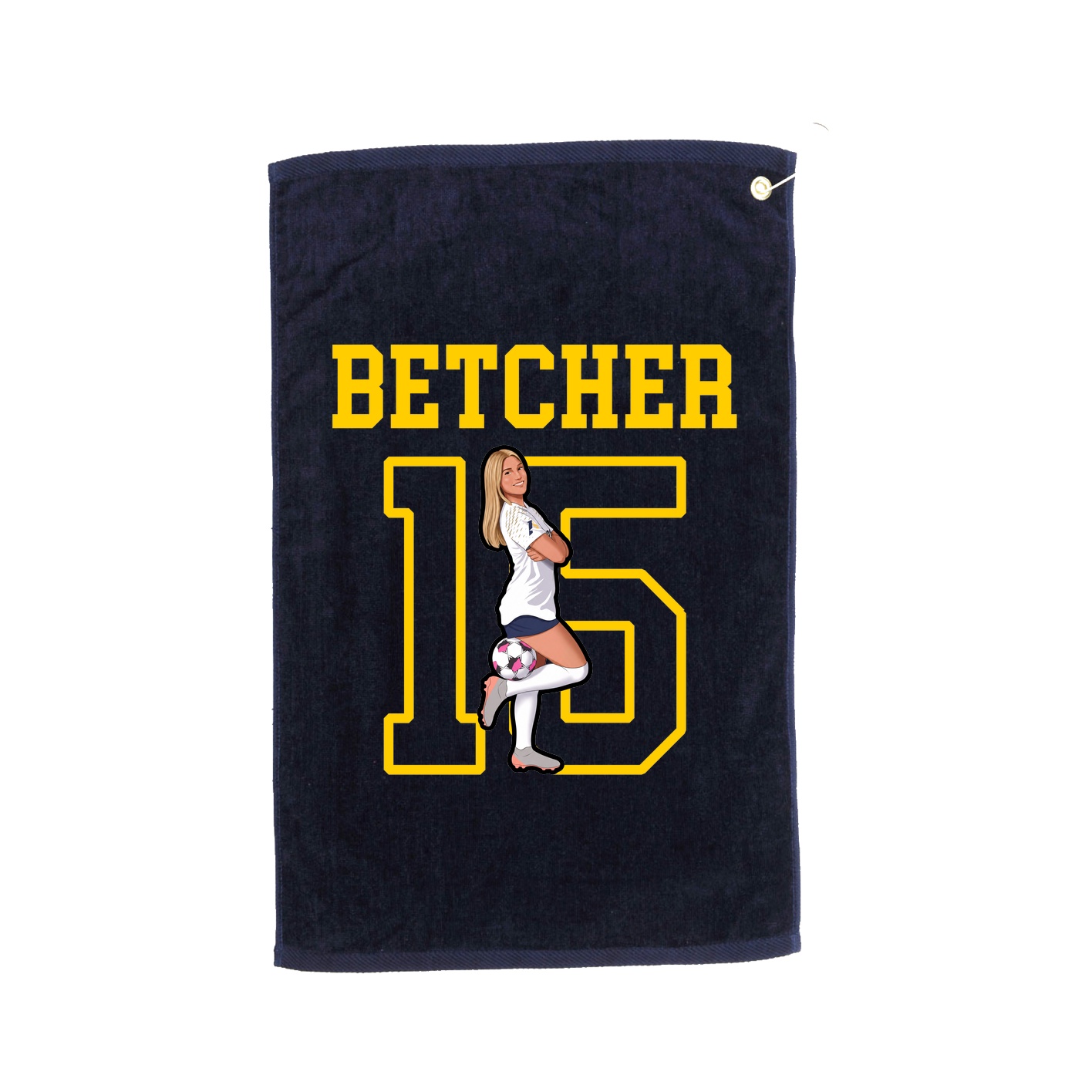 Golf Towel — Shirsey in Navy