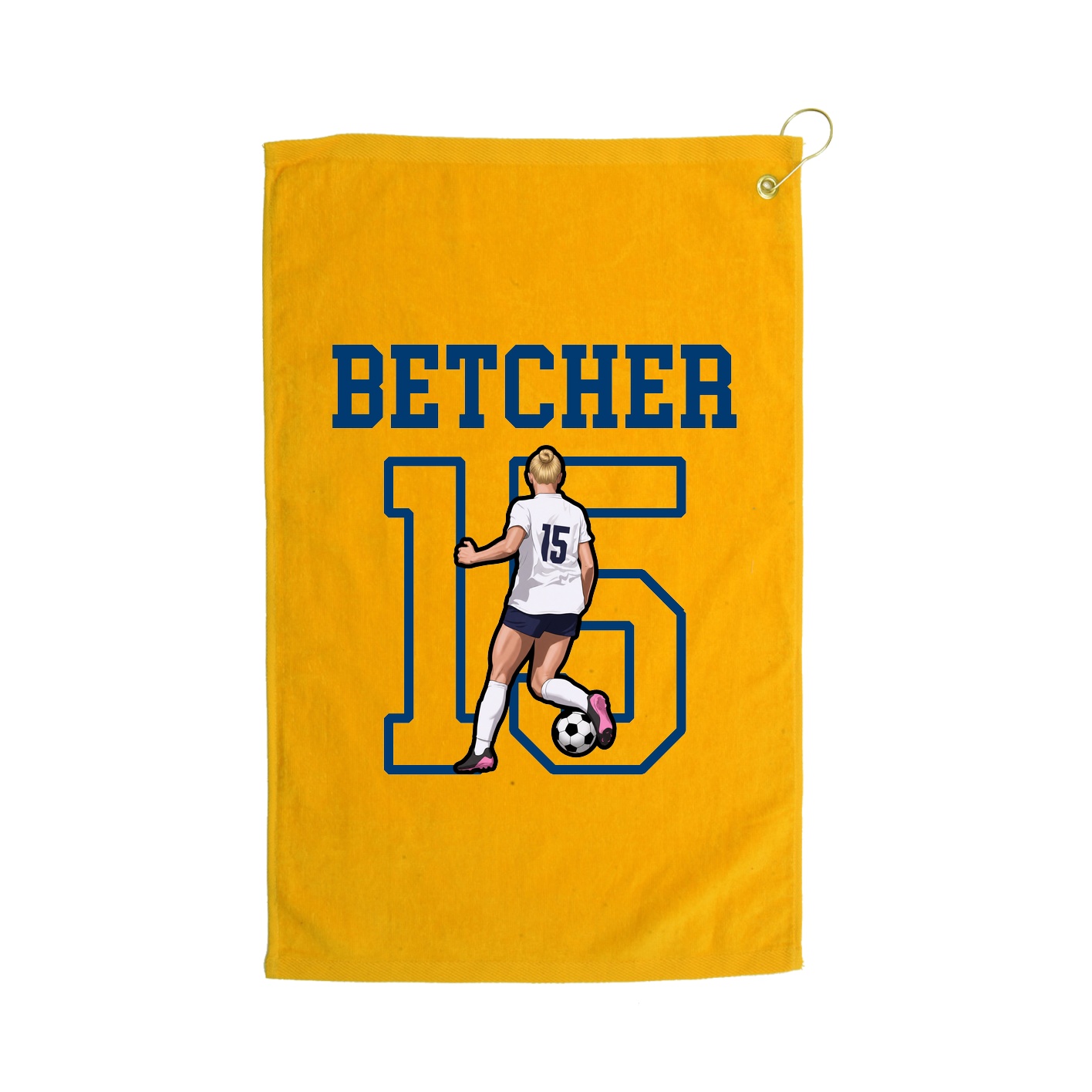 Golf Towel — Shirsey in Gold