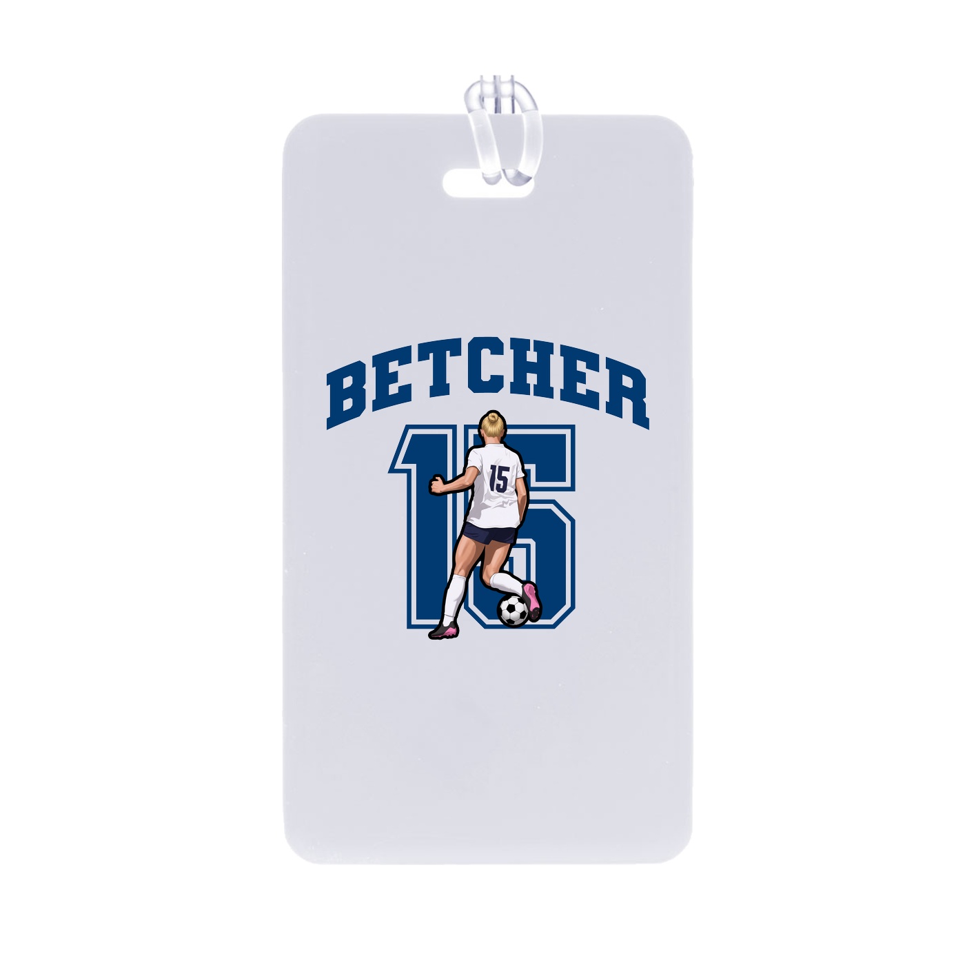 Bag Tag — Number in Classic