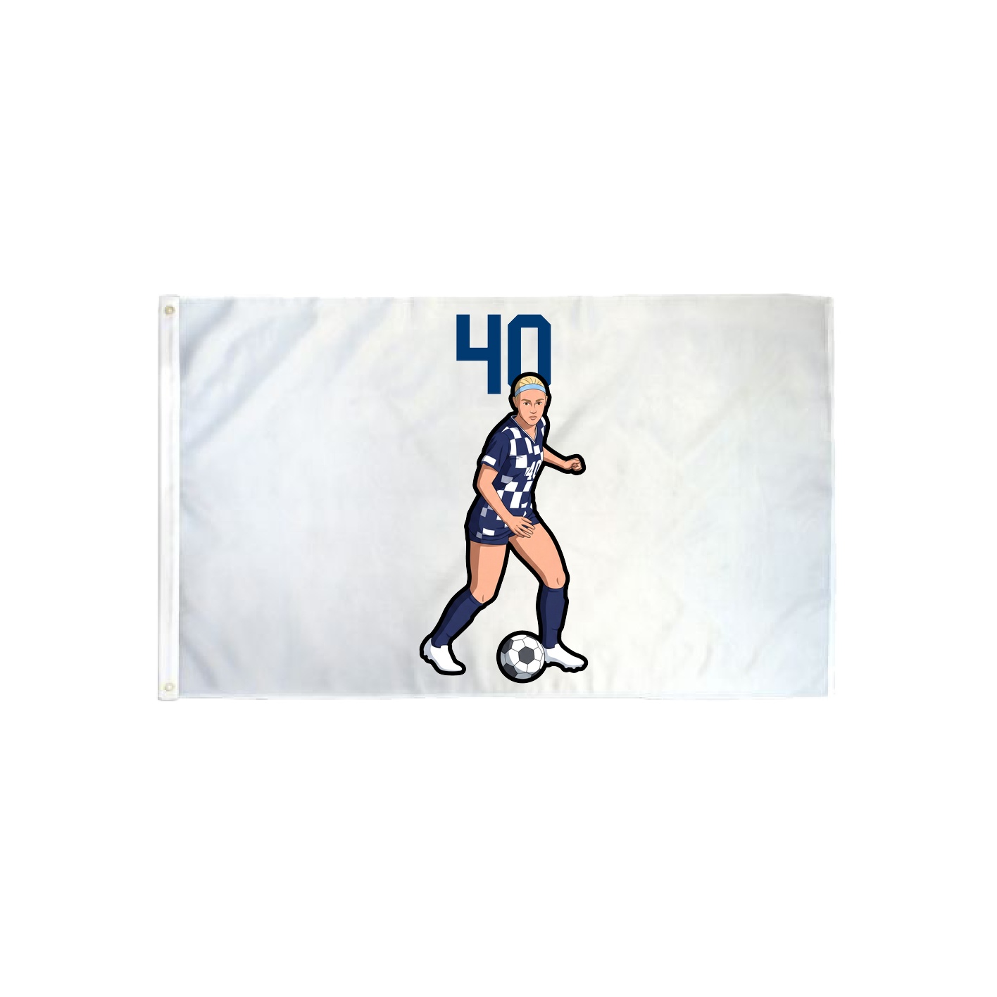 3x5 Flag — Number Top in Classic