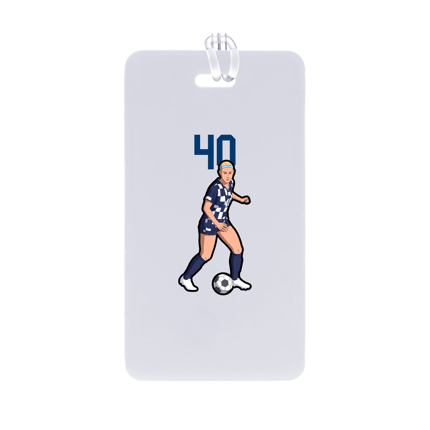 Bag Tag — Number Top in Classic