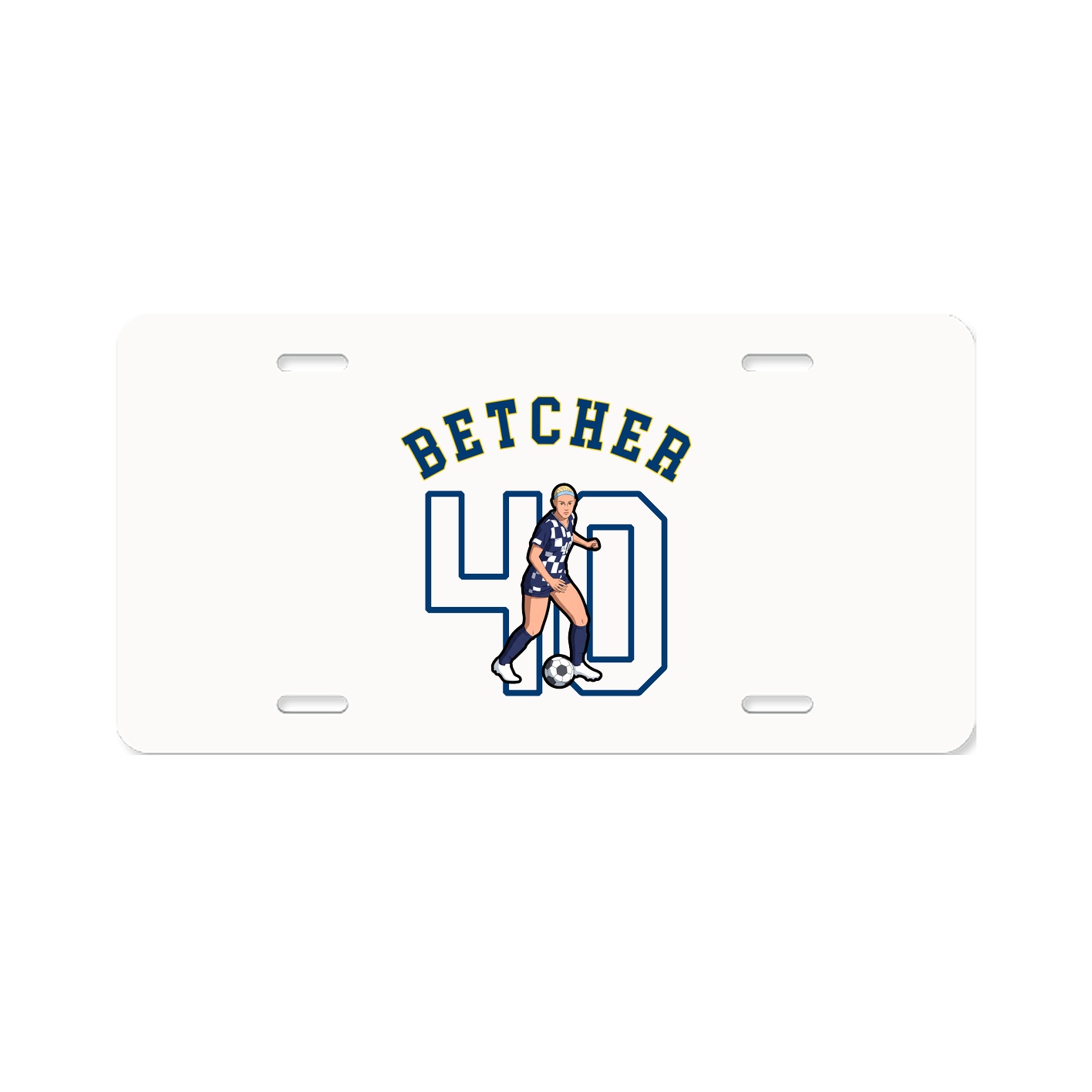 License Plate — Shirsey Arch in Classic