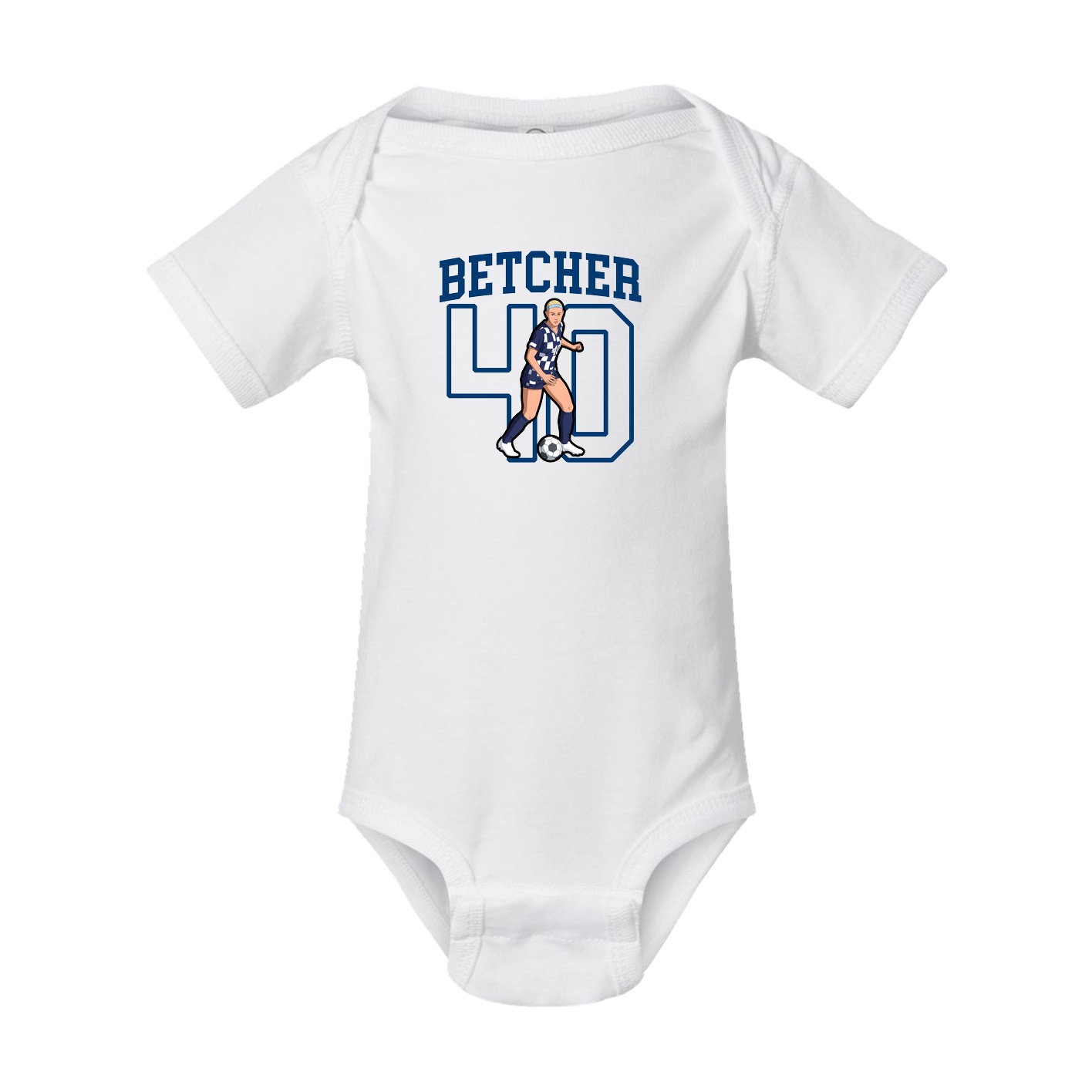 Baby Onesie — Shirsey in White