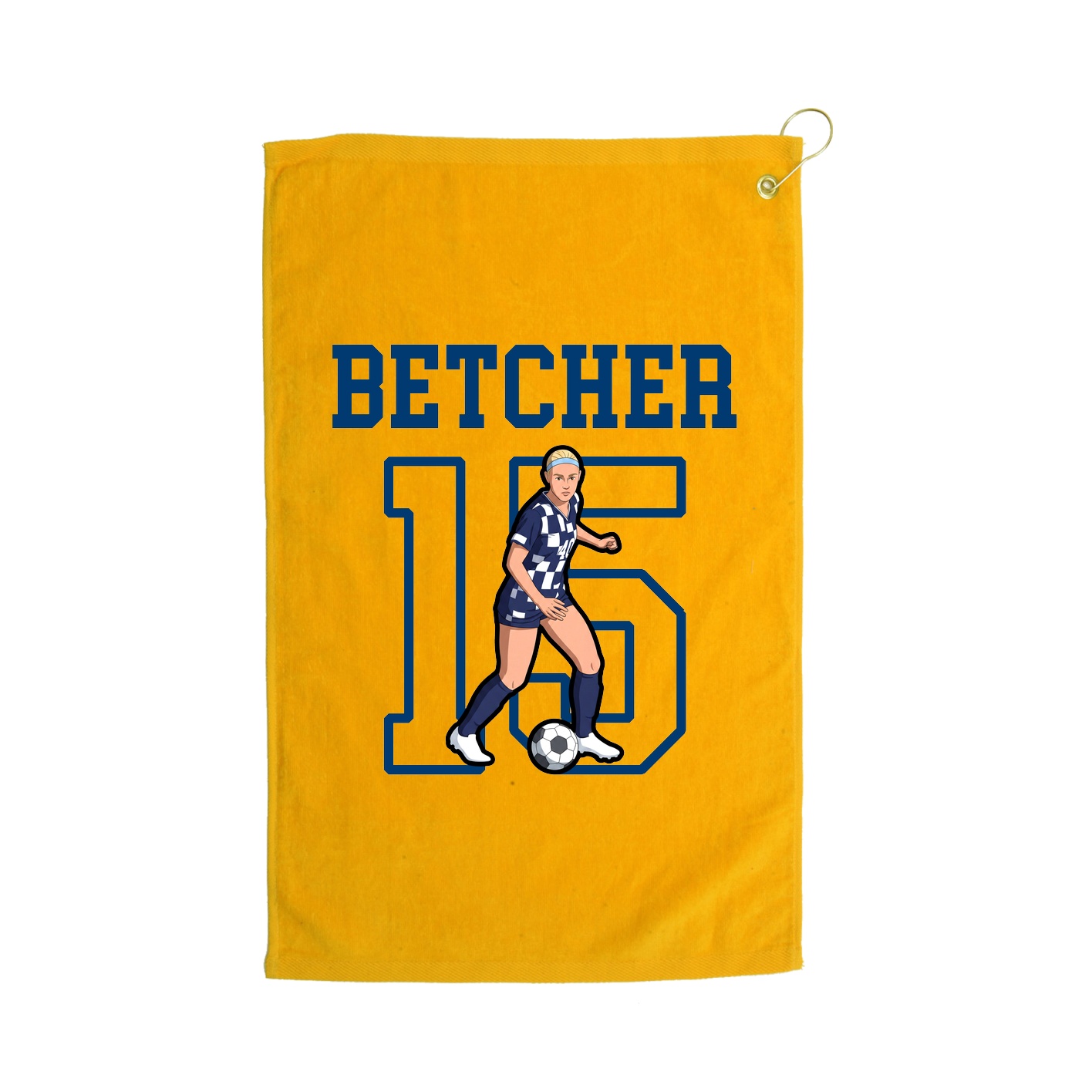 Golf Towel — Shirsey in Gold