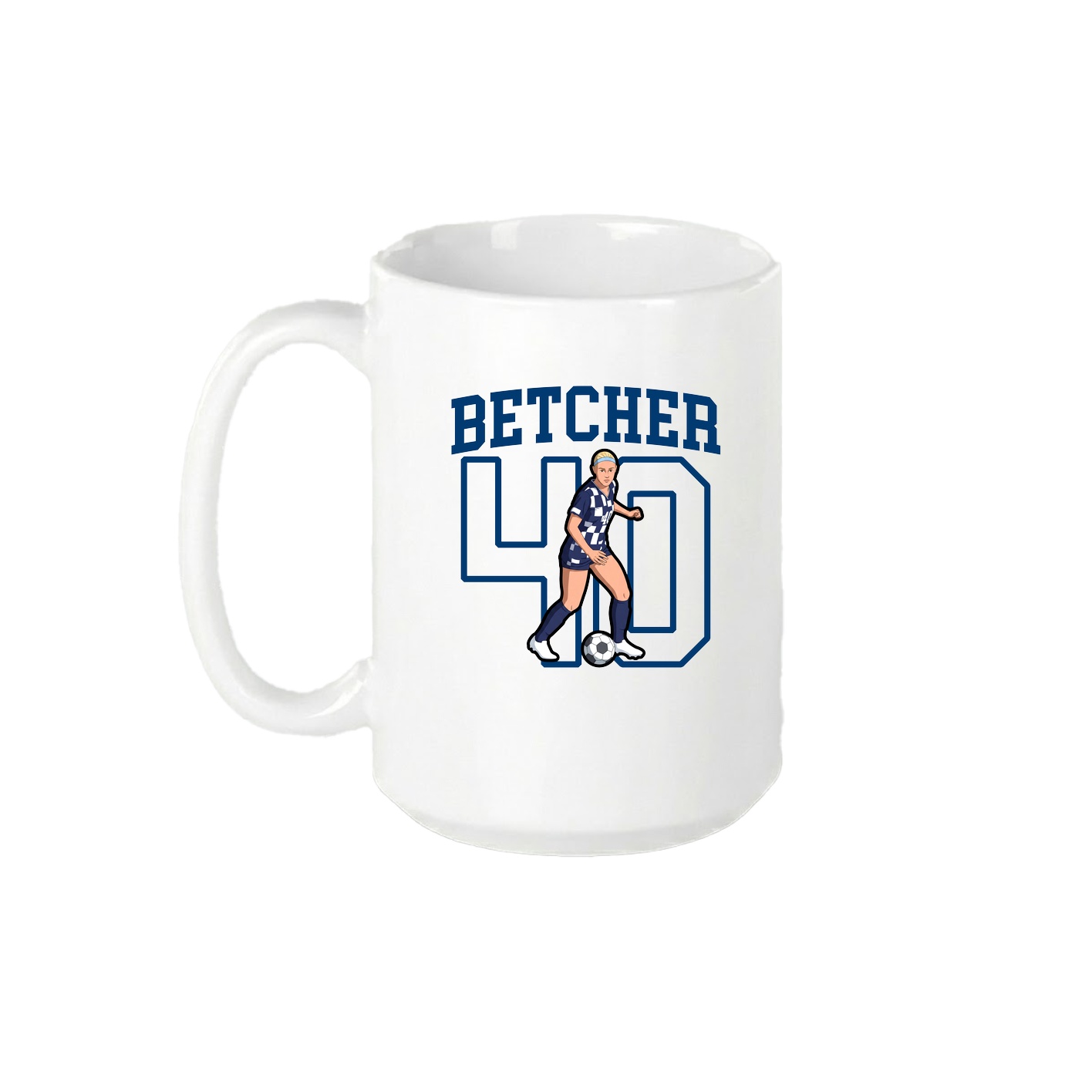 15oz Coffee Mug — Shirsey in White