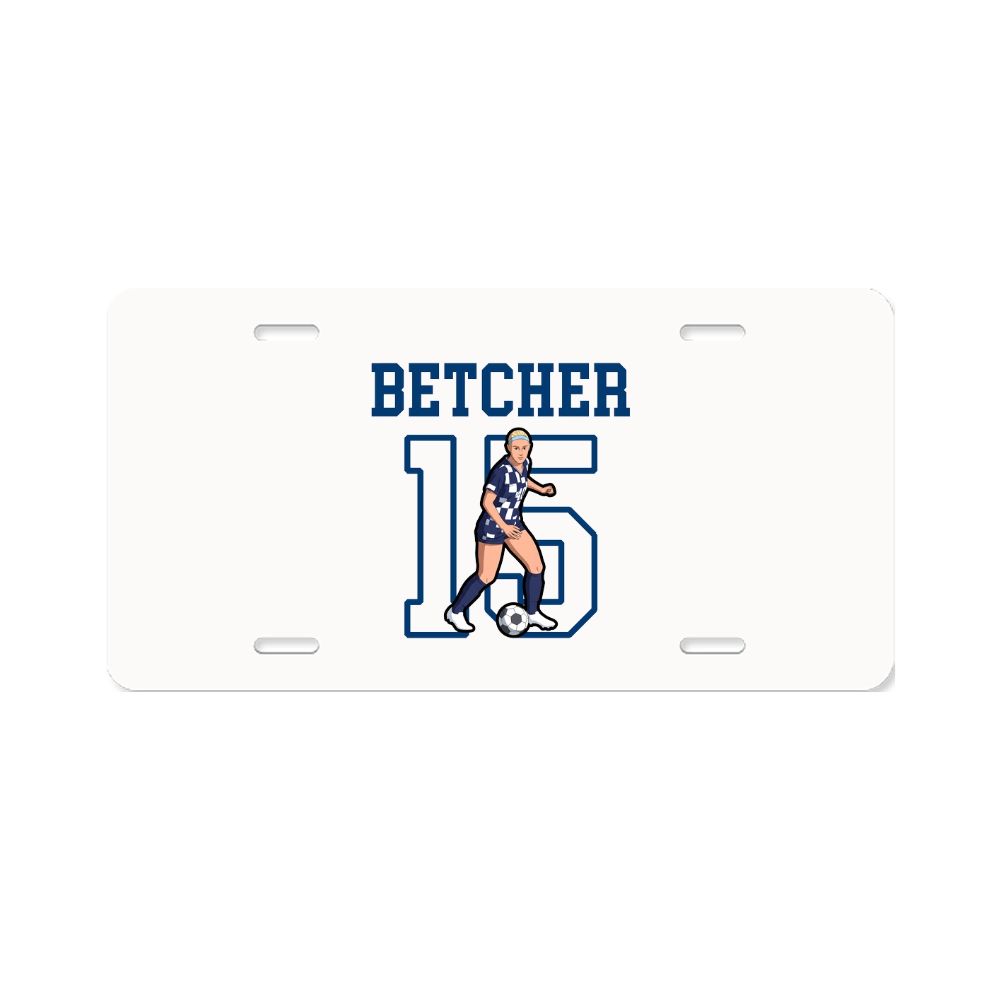 License Plate — Shirsey in Classic