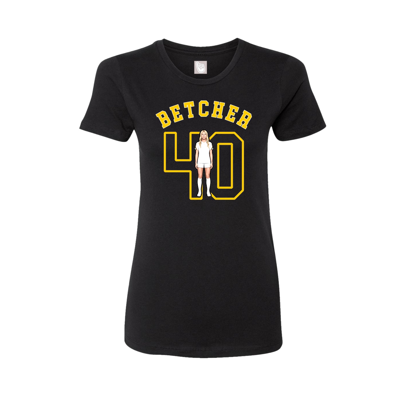 Womens Tee — Shirsey Arch in Black
