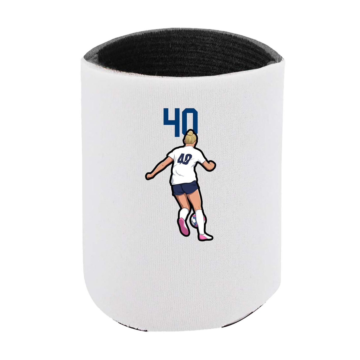 Can Holder — Number Top in White