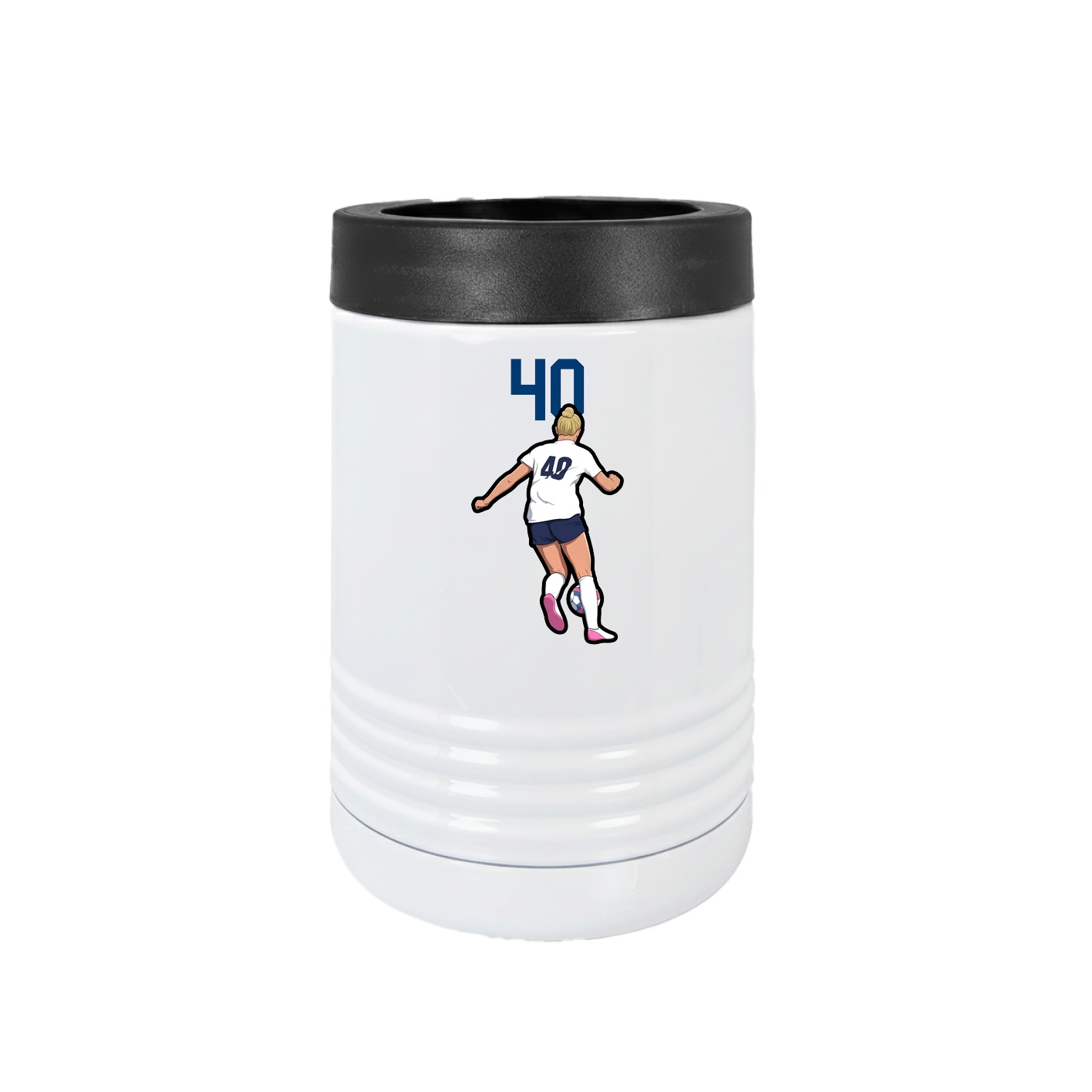 Beverage Holder — Number Top in White