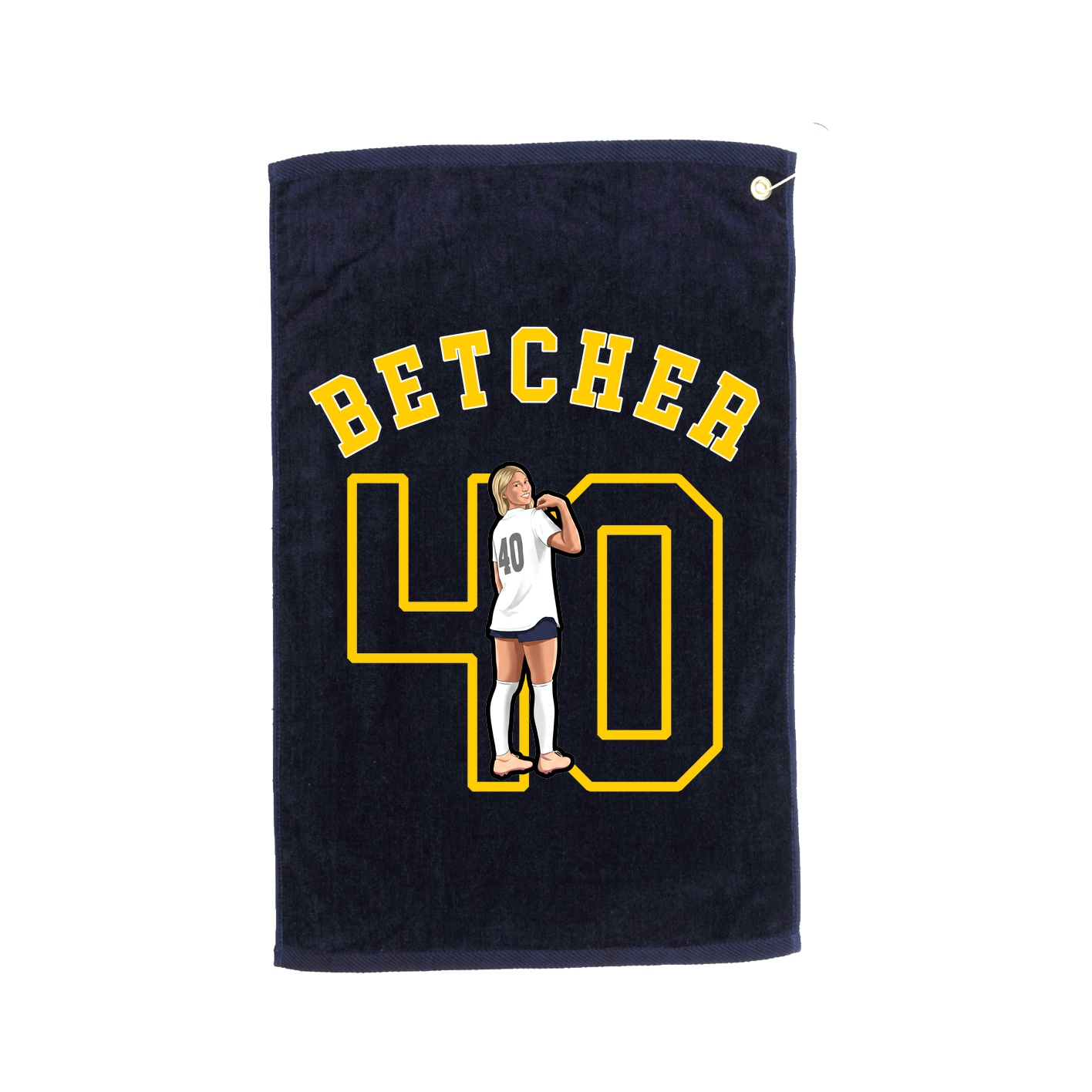Golf Towel — Shirsey Arch in Navy