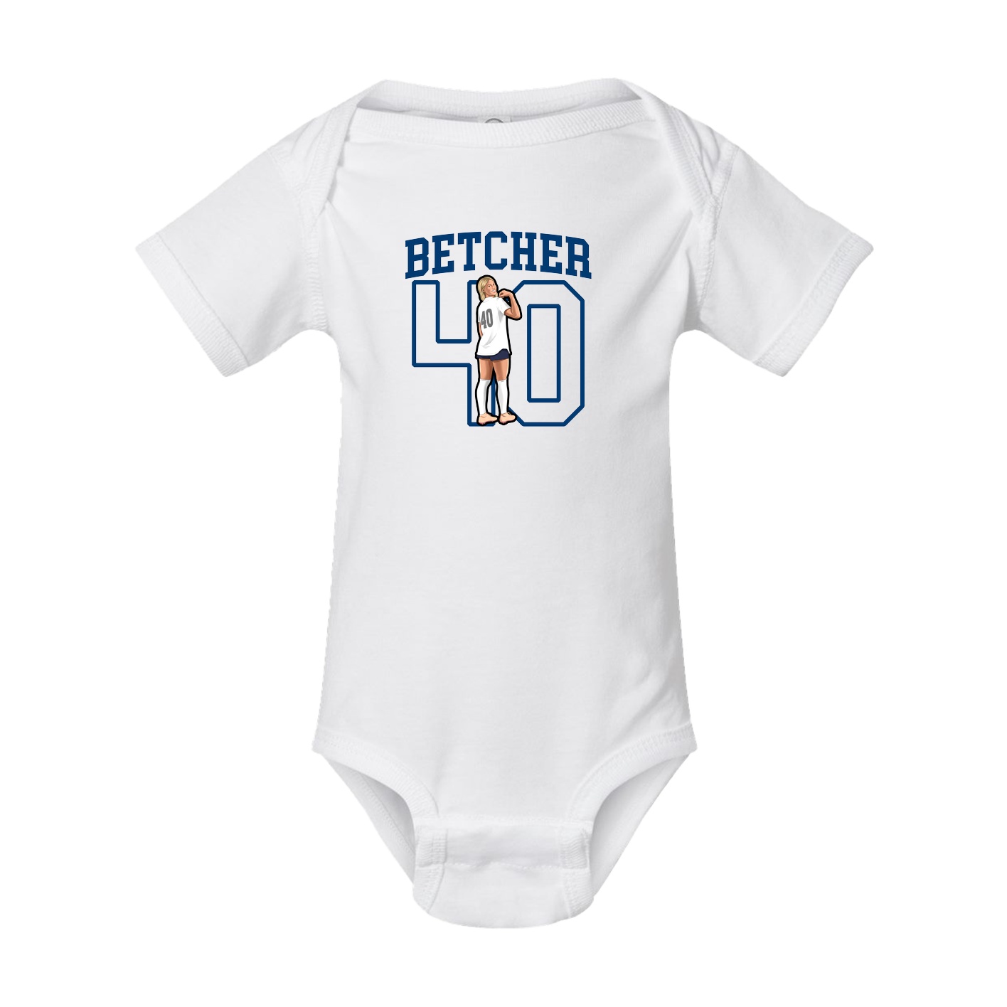 Baby Onesie — Shirsey in White