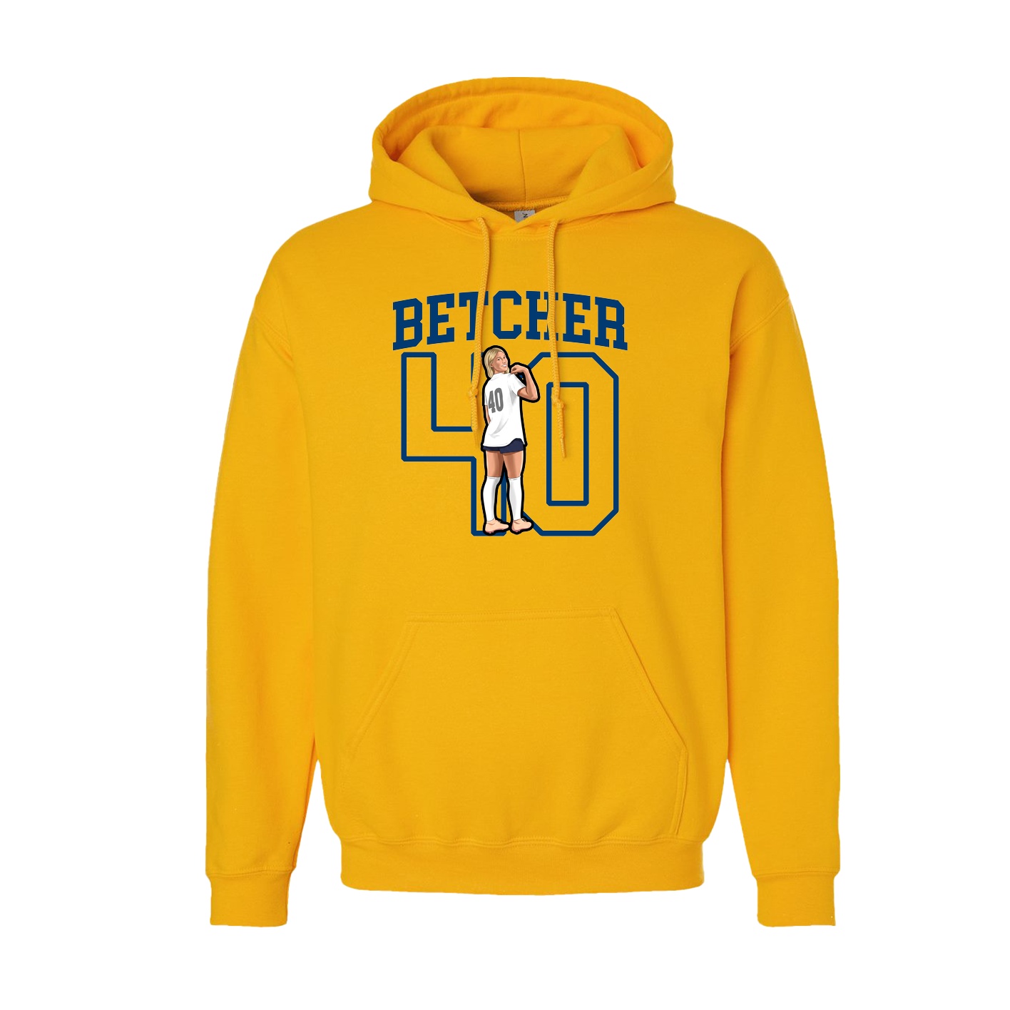 Youth Hoodie — Shirsey in Gold