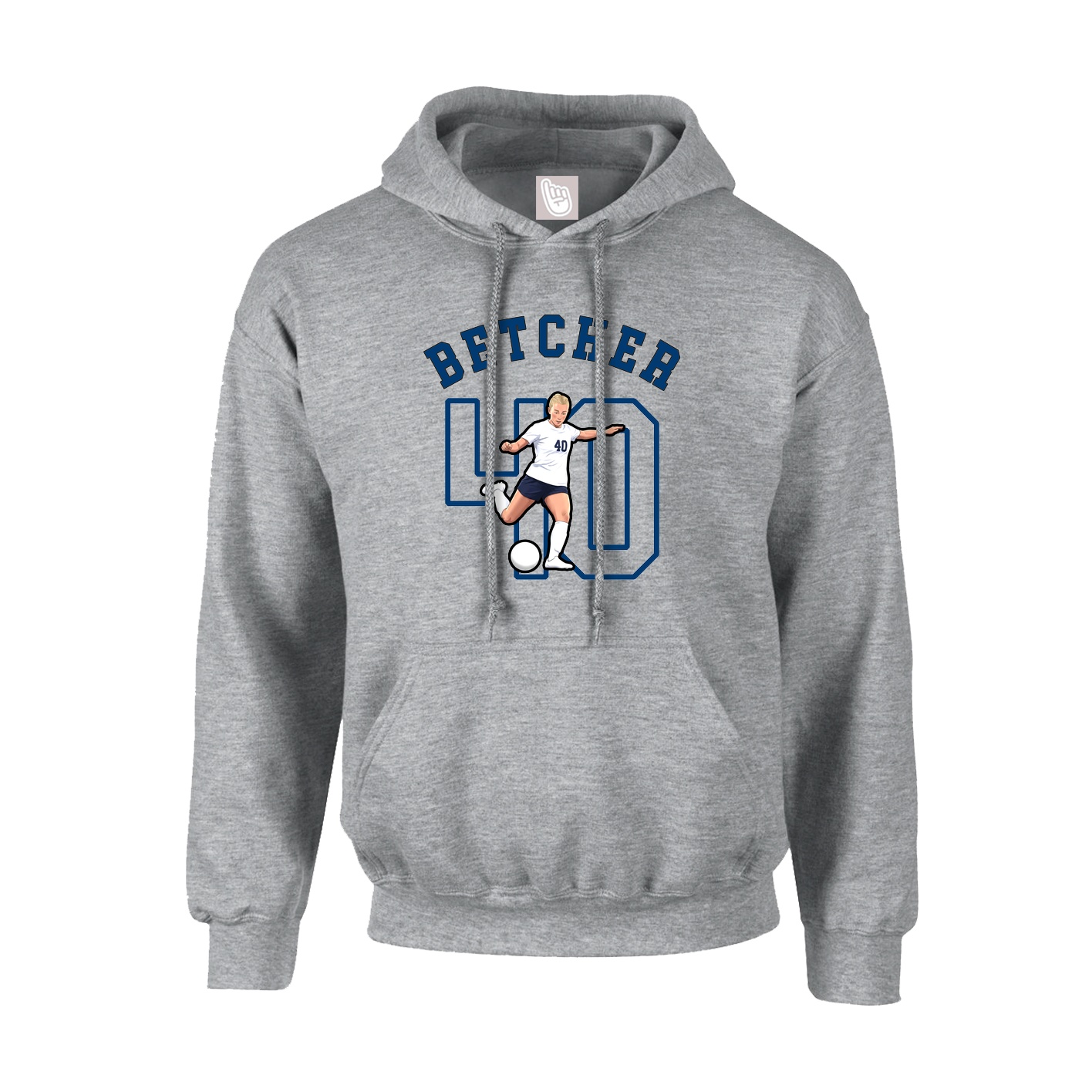 Hoodie — Shirsey Arch in Grey