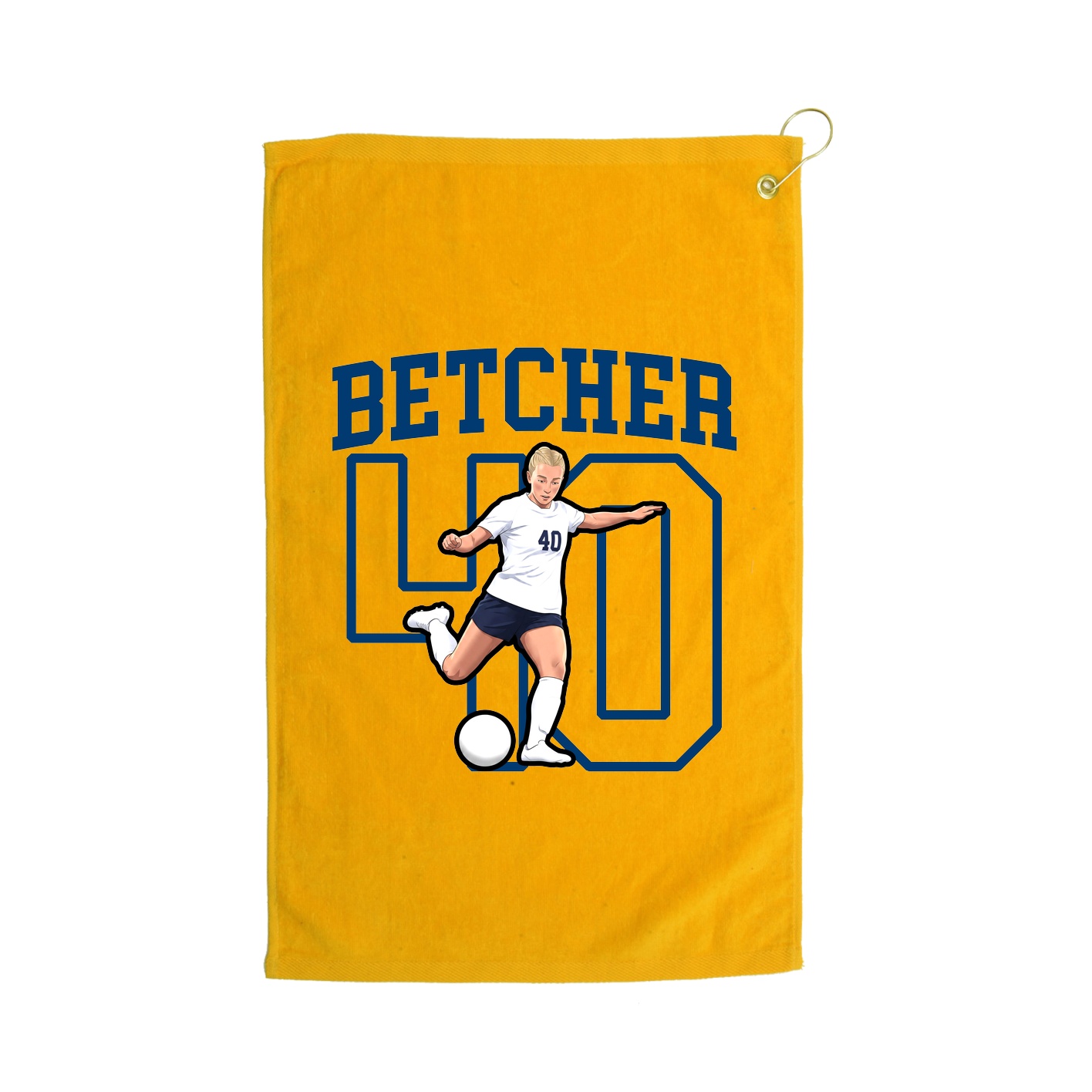 Golf Towel — Shirsey in Gold