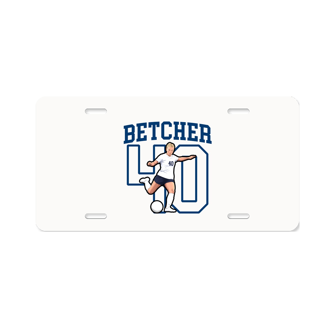 License Plate — Shirsey in Classic