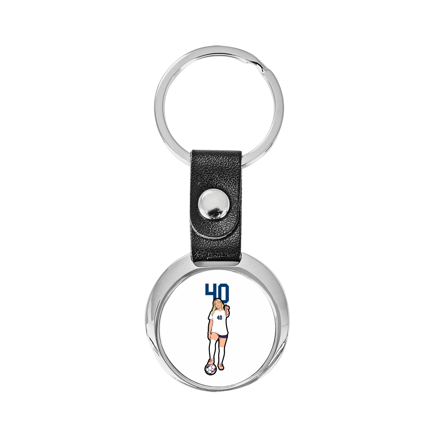 Key Chain — Number Top in Classic