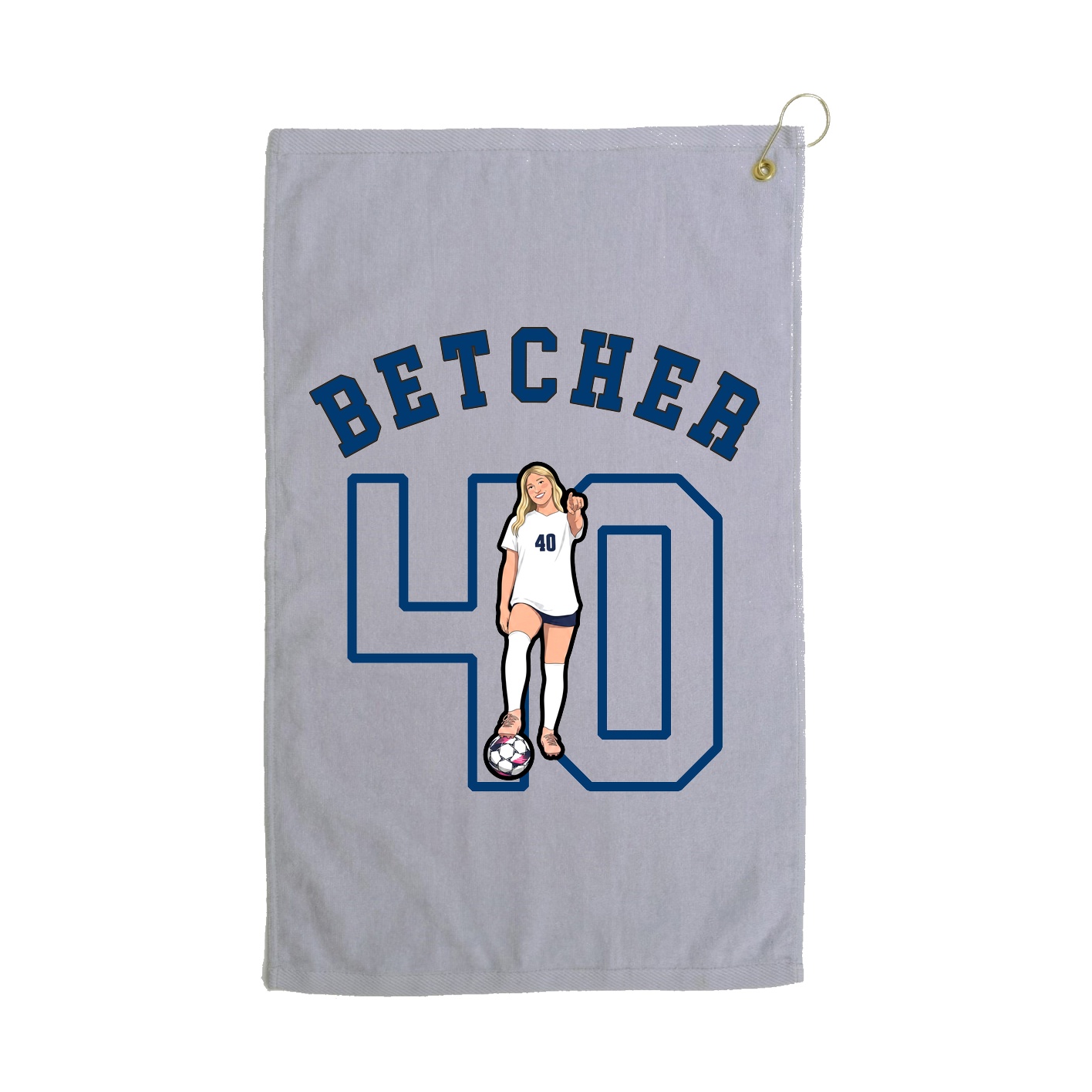Terry Velour Golf Towel