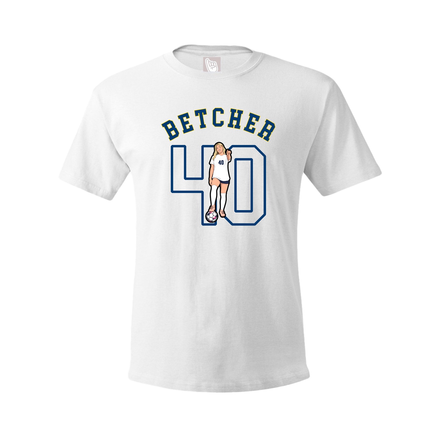 Tee — Shirsey Arch in White