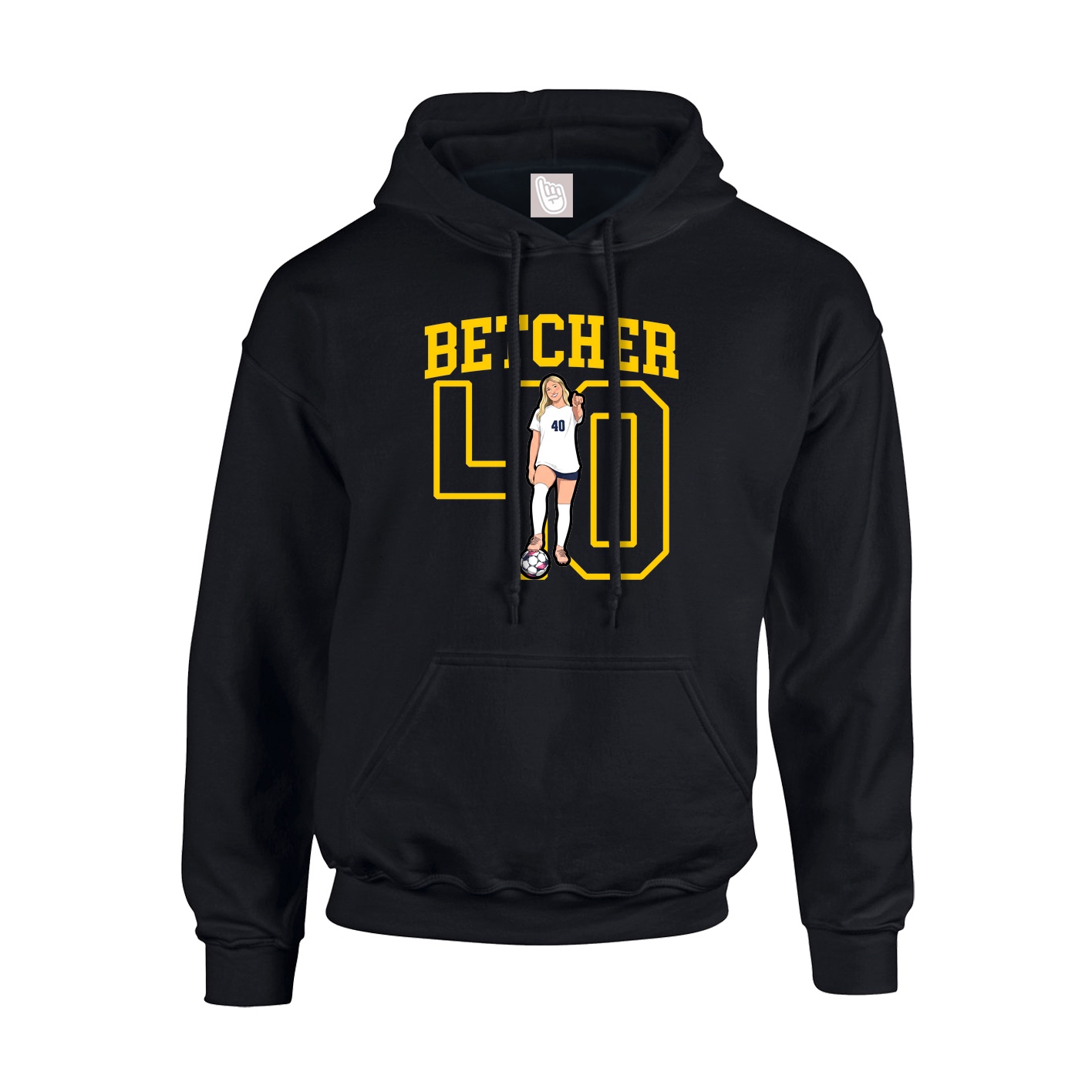 Hoodie — Shirsey in Black