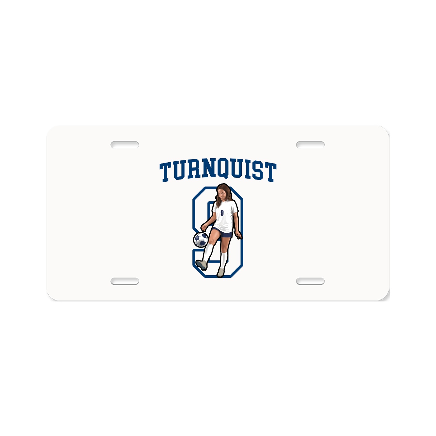 Aluminum License Plate