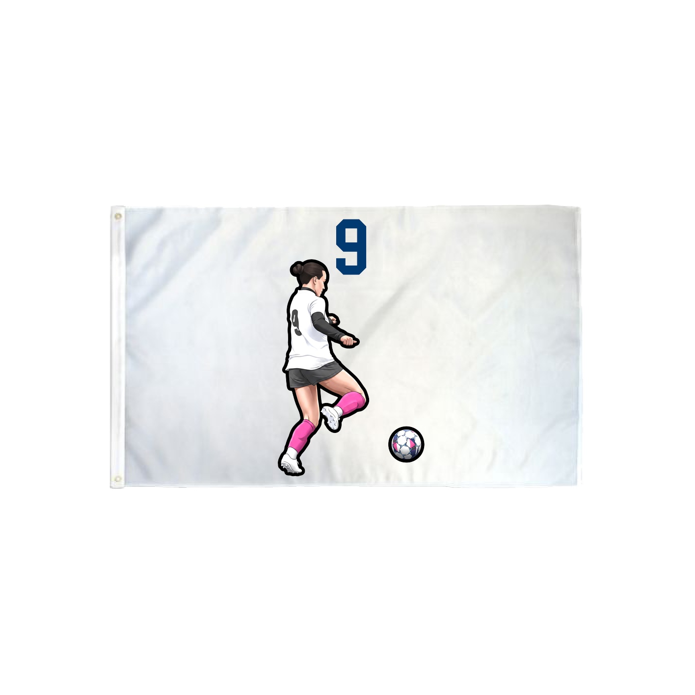 3x5 Flag — Number Top in Classic