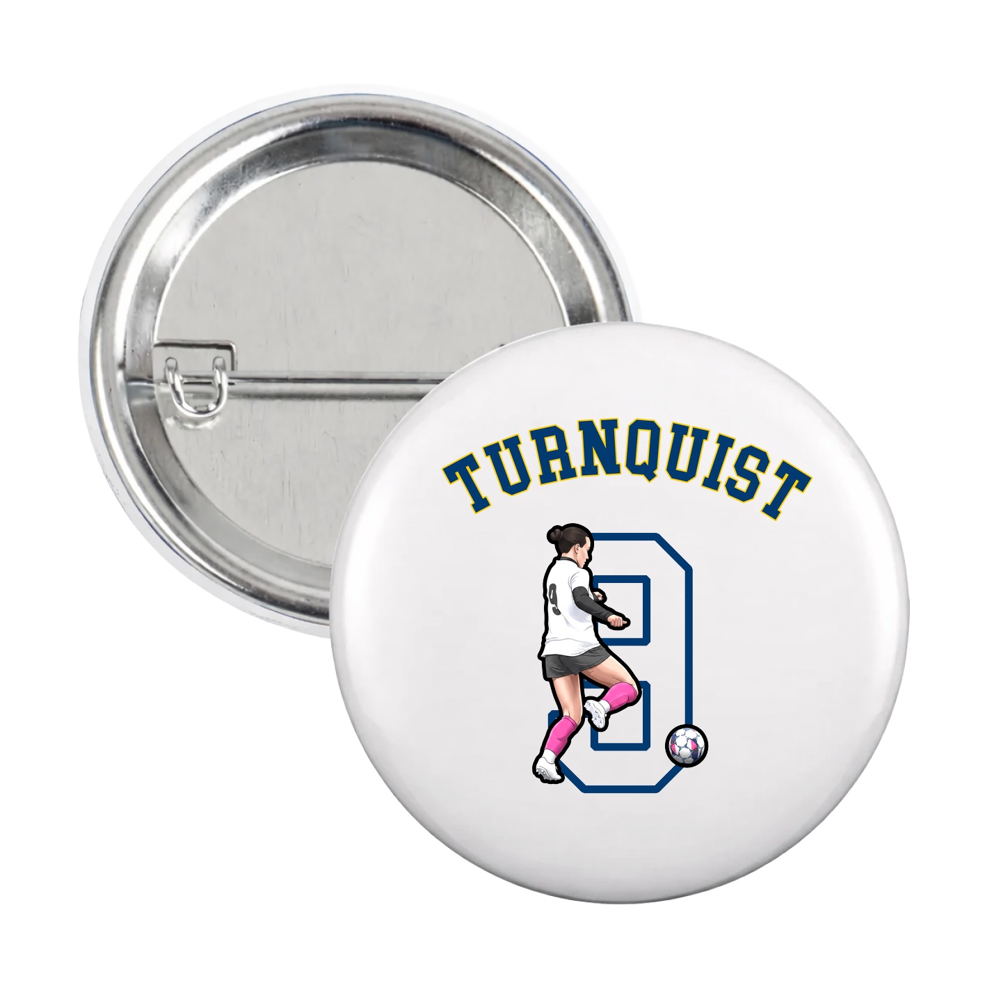 Game Day Button — Shirsey Arch in White