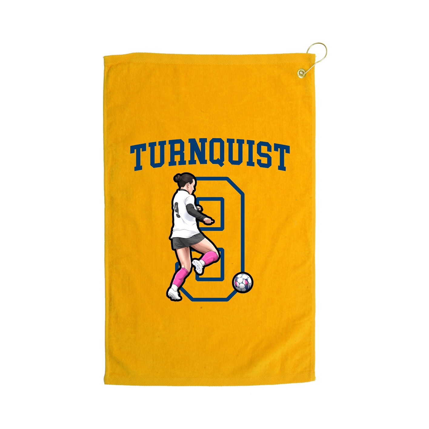 Golf Towel — Shirsey in Gold