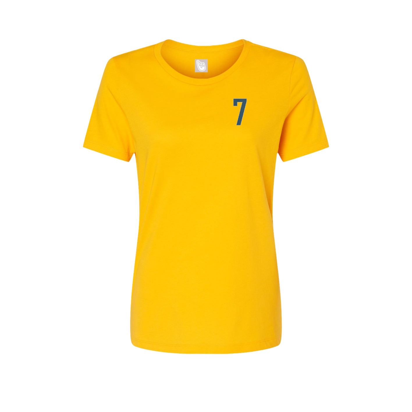 Womens Tee — Front Shirsy in Gold