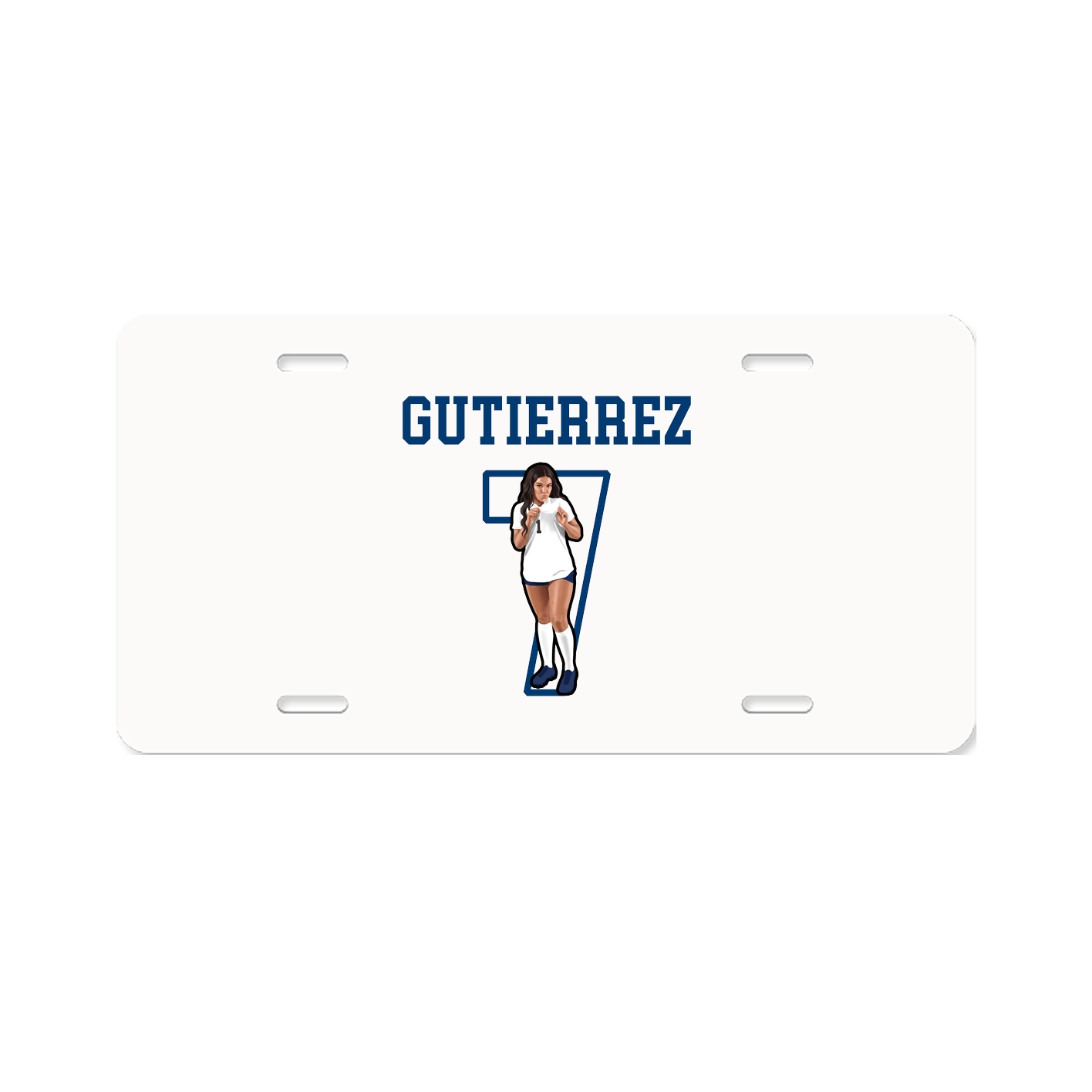 License Plate — Shirsey in Classic