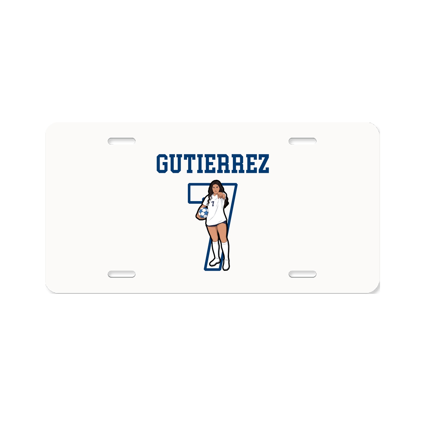 License Plate — Shirsey in Classic