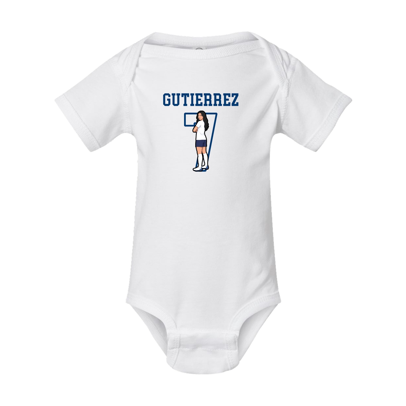 Baby Onesie — Shirsey in White